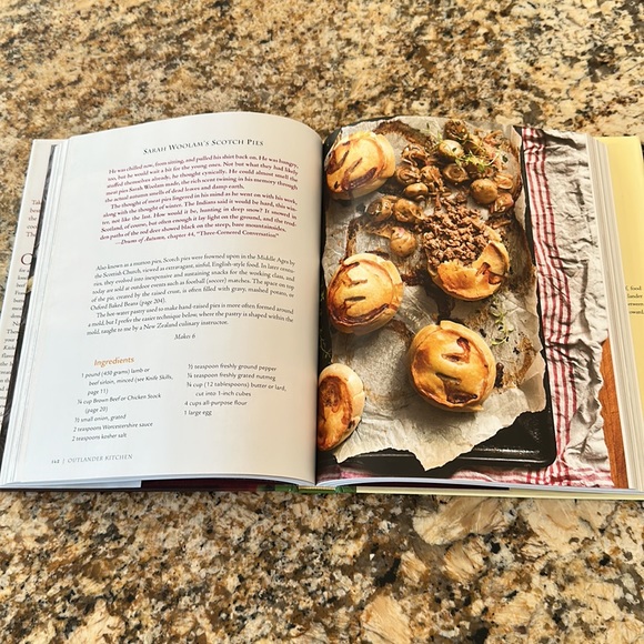 Outlander Kitchen Recipe Book Hard Cover - Picture 4 of 4